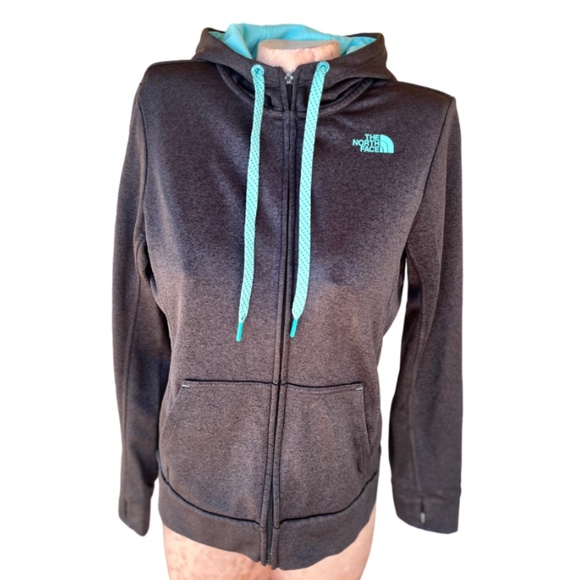 Light Blue/Grey Fave Lite Full Zip Hoodie - Picture 1 of 9